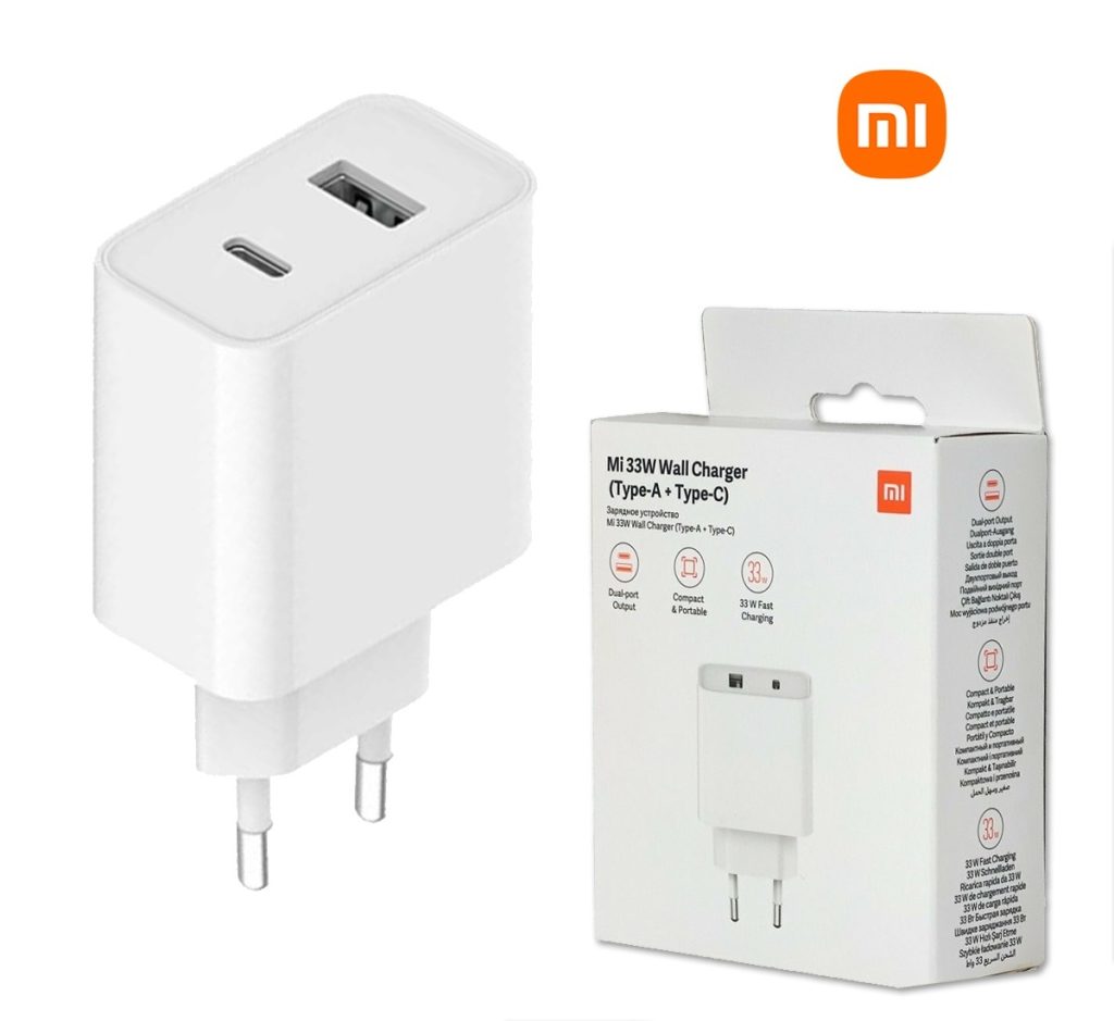 شارژر دیواری شیائومی مدل 33w wall charger