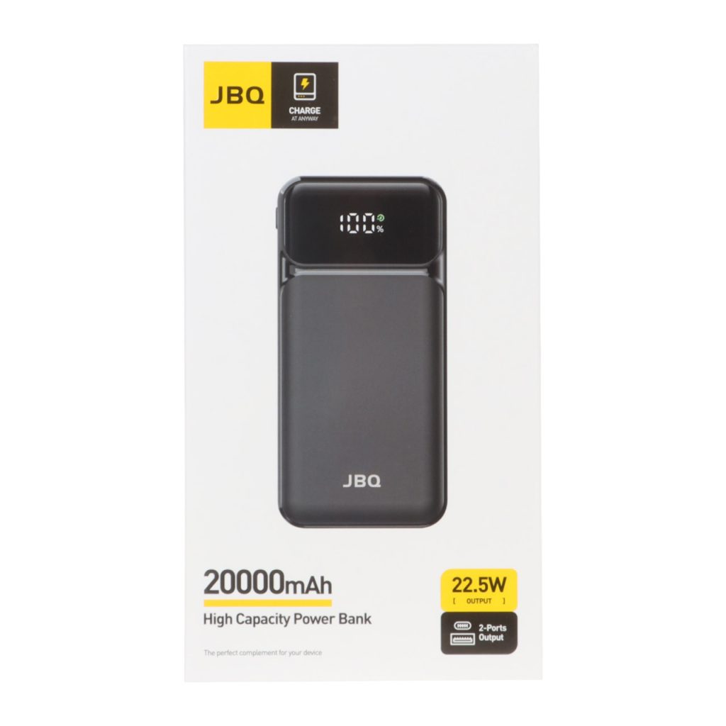 پاوربانک (PD و فست شارژ) JBQ 22.5W 20000mAh مدل PB-7740