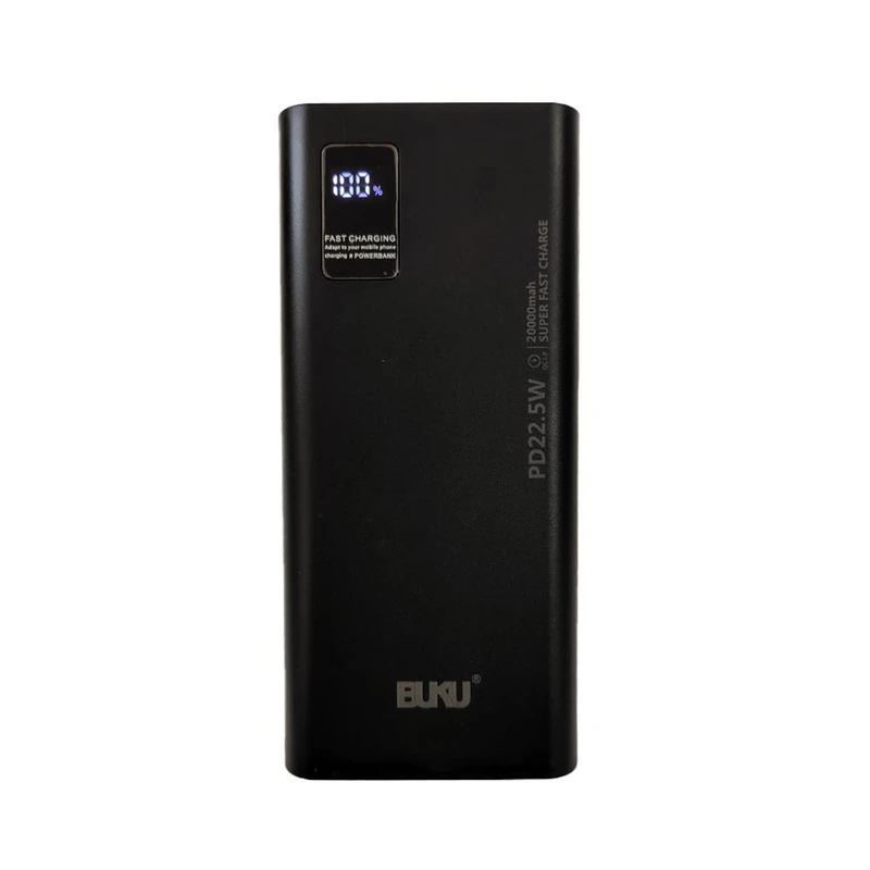 پاوربانک 20000 میلی آمپر بوکو 22.5 وات مدل Buku MG-G106